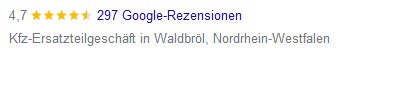 Google Rezensionen