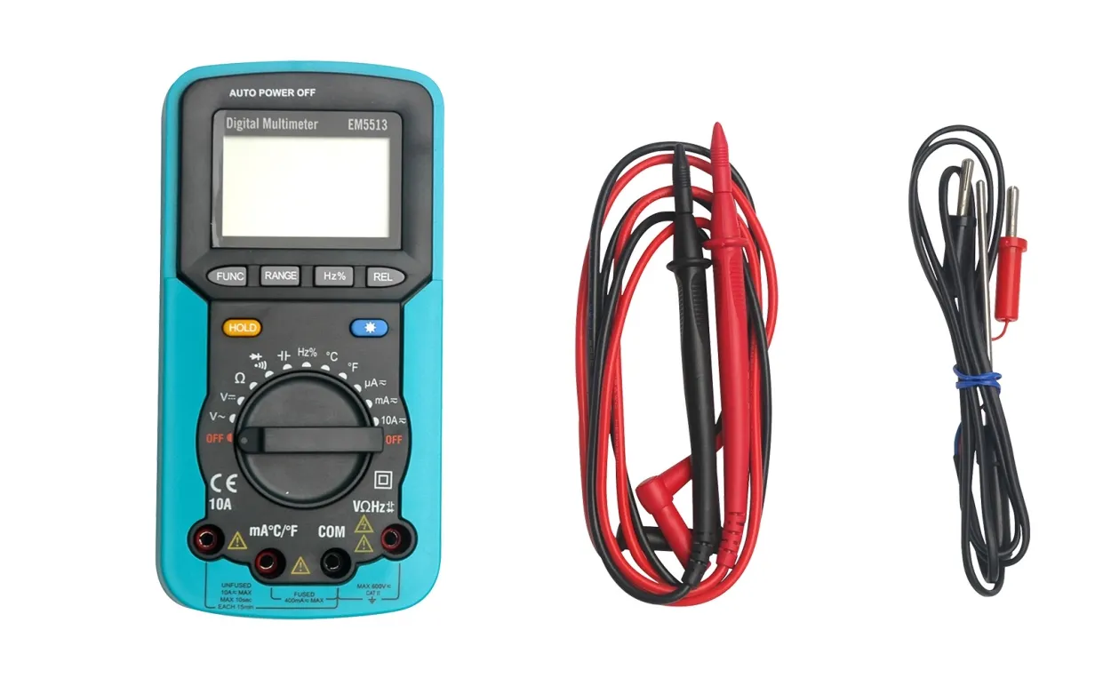 Multimeter AC/DC Temperaturmessgerät – Produktbild