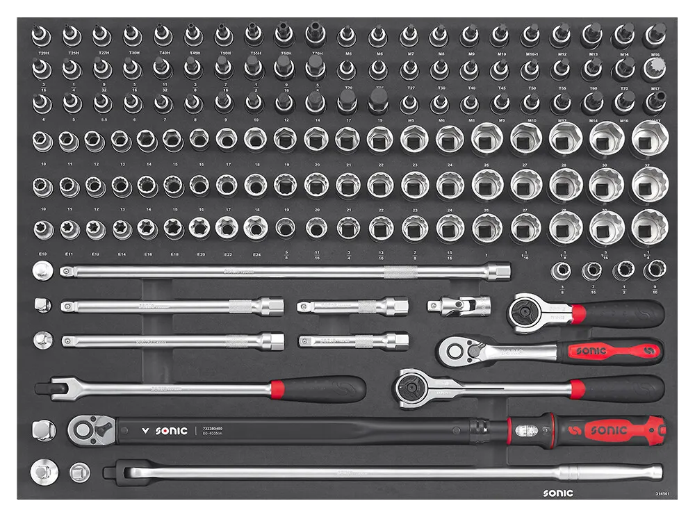 Kombinationssatz 1/2" SFS-XL 145-tlg. – Produktbild