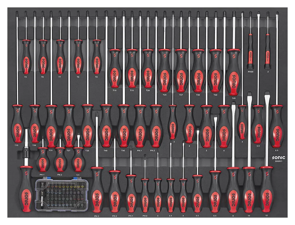 Schraubendreher- und Bitsatz SFS-XL 88-tlg. – Produktbild