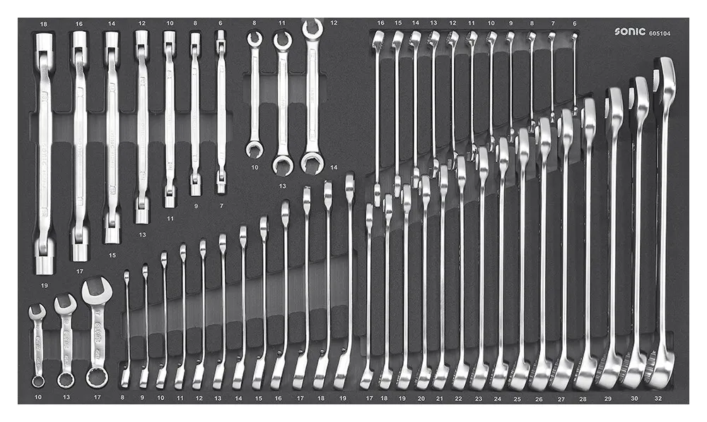 Schraubenschlüsselsatz SFS-L 51-tlg. – Produktbild