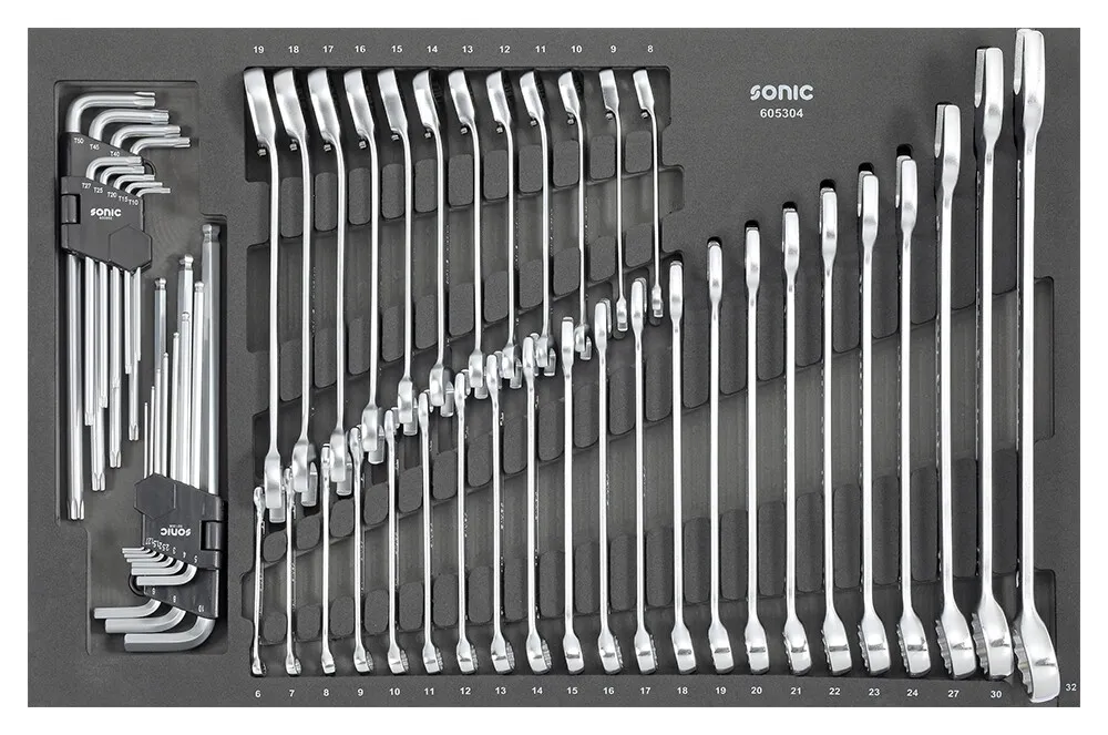 Schraubenschlüsselsatz SFS-M 53-tlg. – Produktbild