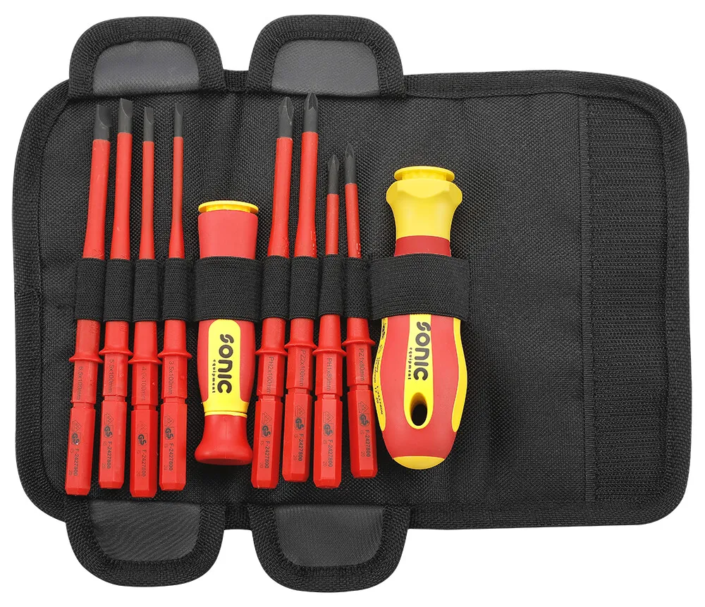 VDE Wechselklingensatz 10-tlg. – in pouch opened 20200622