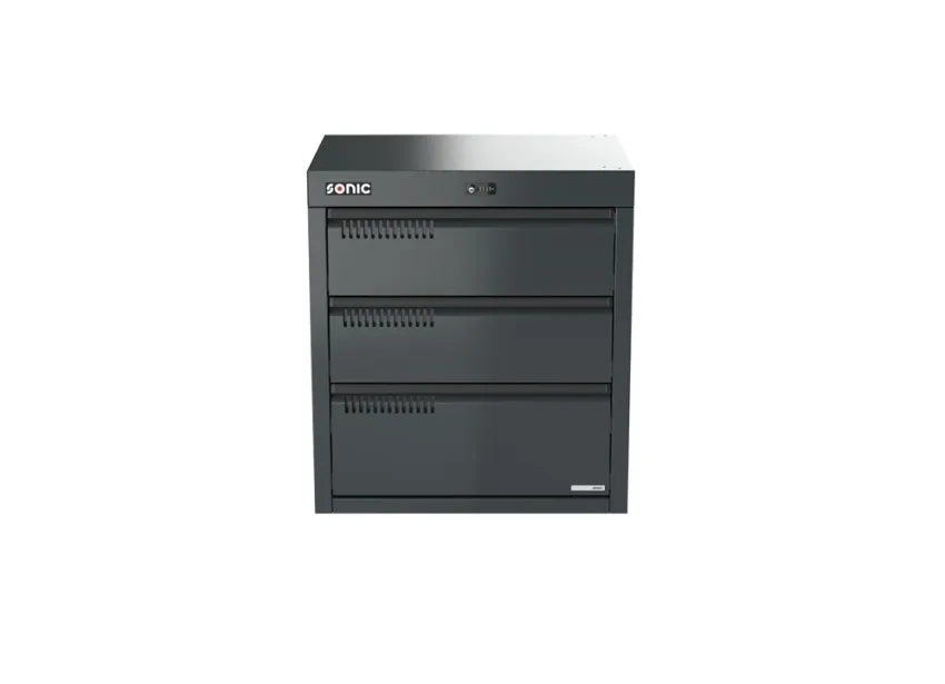 MSS+ Schubladenschrank mit 3 Schubladen 890mm – 890mm geschlossen 00