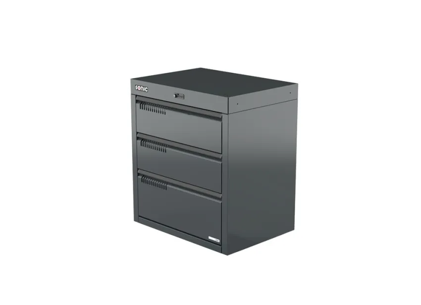 MSS+ Schubladenschrank mit 3 Schubladen 890mm – 890mm geschlossen 05