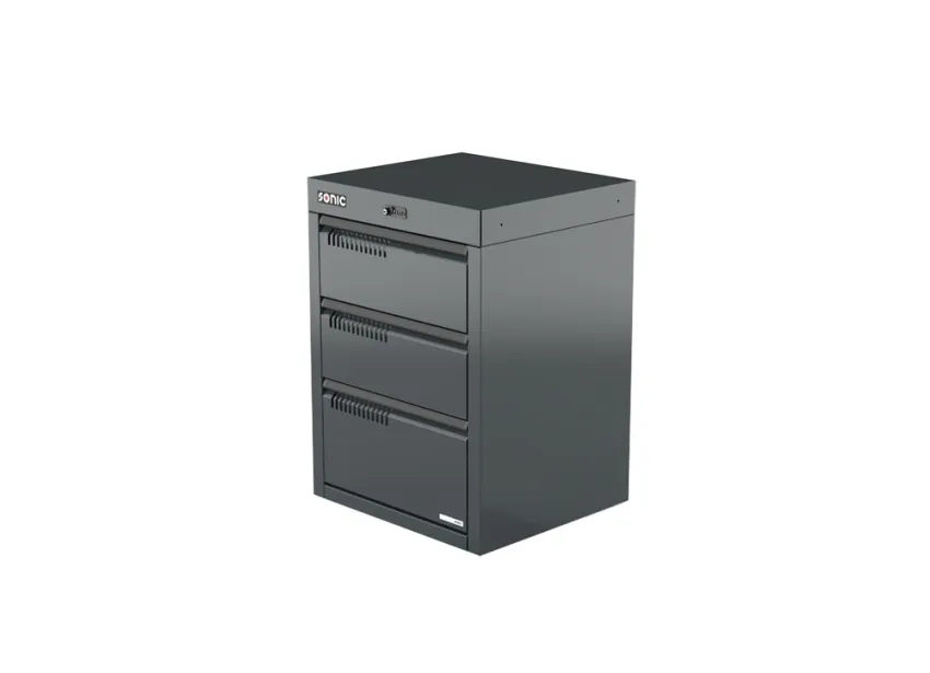 MSS+ Schubladenschrank mit 3 Schubladen 720mm – 720mm geschlossen 05