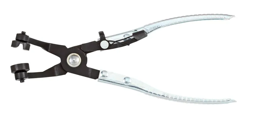 Abgewinkelte Flachband-Schlauchklemmenzange – Produktbild