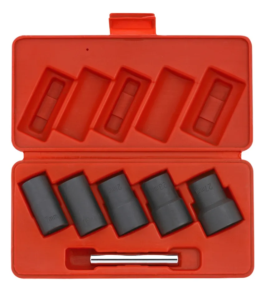Spiral-Kraft-Stecknuss-Satz 1/2" 5-tlg. – Produktbild