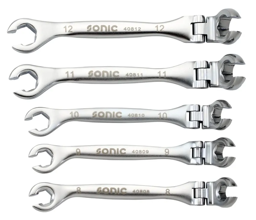 Flexible offene Ringschlüssel-Satz 5-tlg. – a