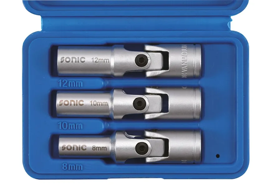 Glühkerzen Stecknuss-Satz 3/8" 3-tlg. – Produktbild