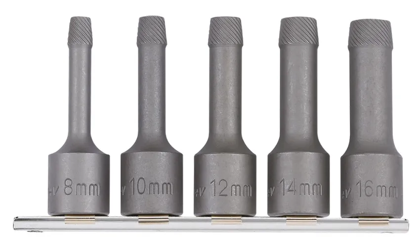 Schraubenausdreher-Bitsatz 1/2" 5-tlg. – v2