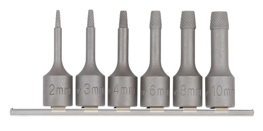 Schraubenausdreher-Bitsatz 3/8" 6-tlg. – v2