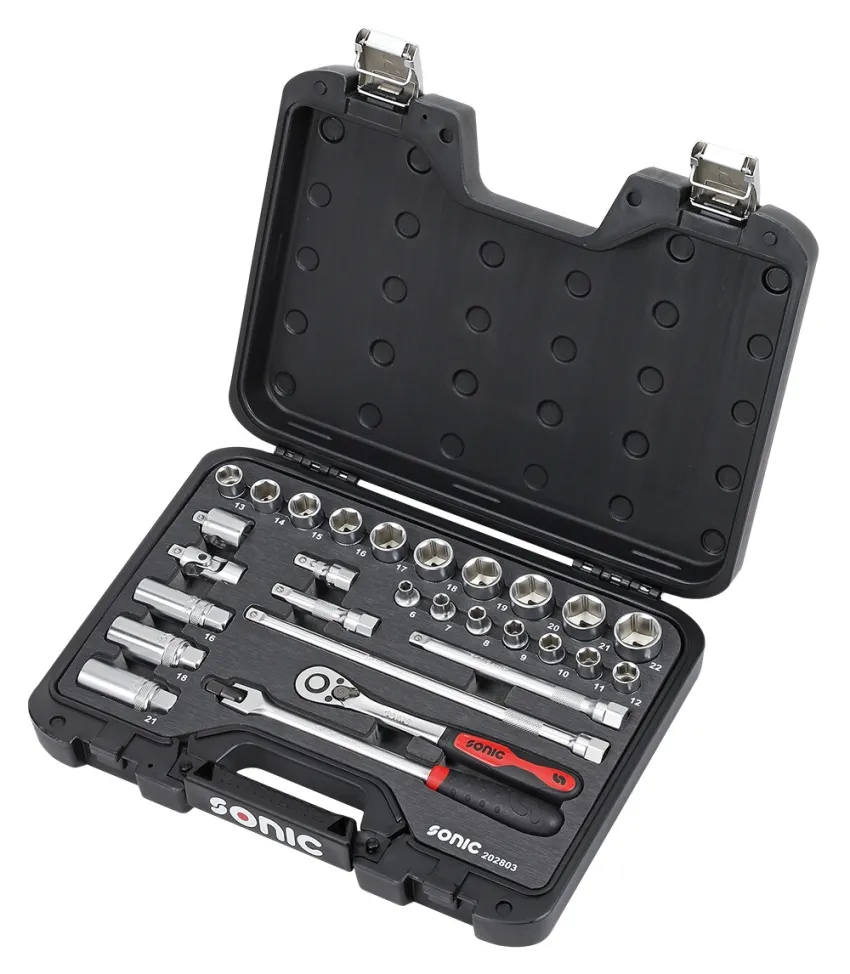 BMCS Stecknuss-Satz 3/8" 28-tlg. – linke Seite v3 20191112