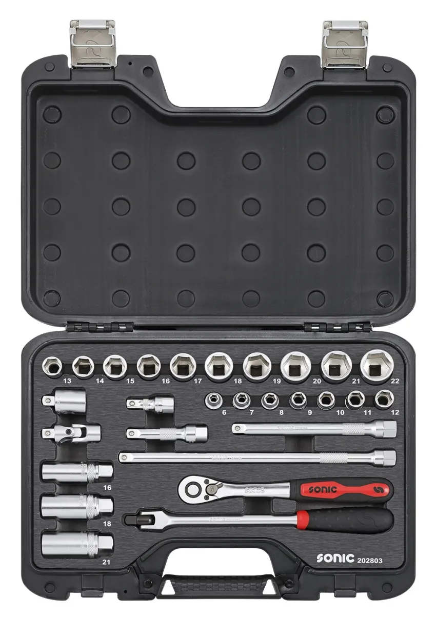 BMCS Stecknuss-Satz 3/8" 28-tlg. – v3 20191112