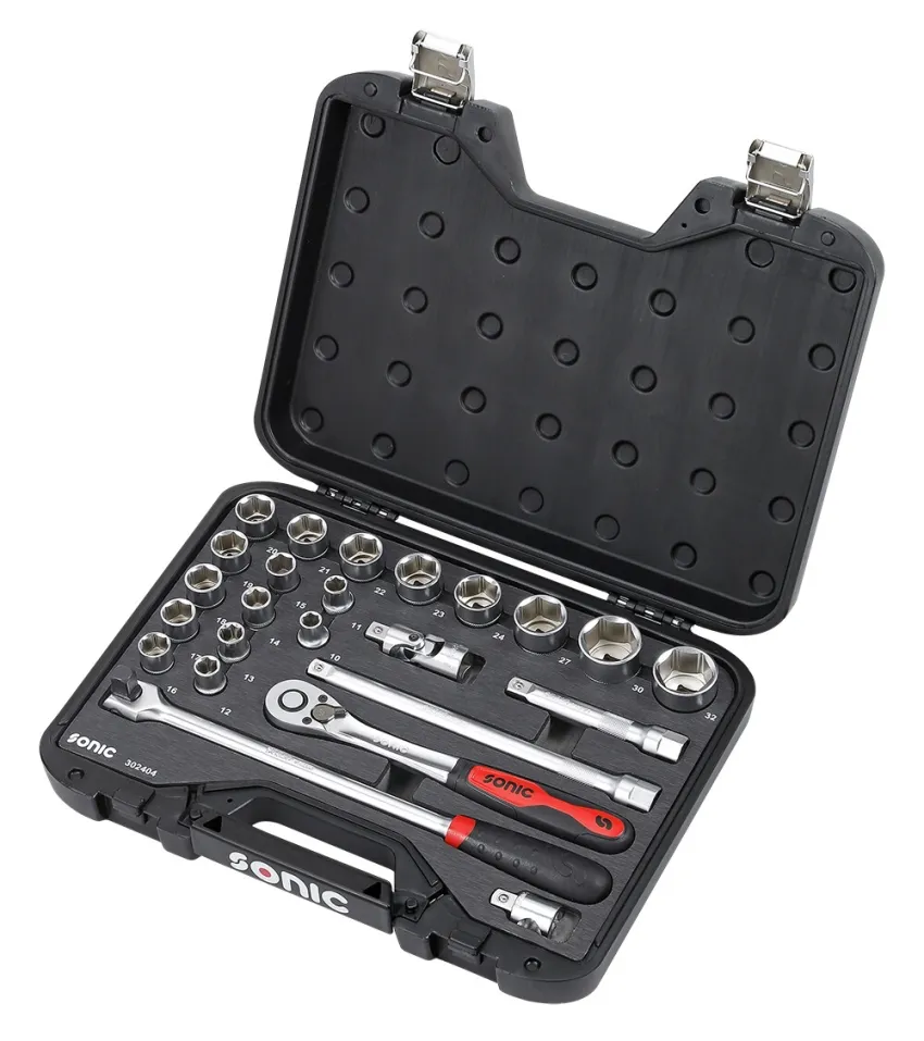 BMCS Stecknuss-Satz 1/2" 24-tlg. – linke Seite v3 20191112