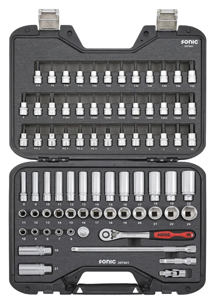 BMCS Stecknuss- und Biteinsatz-Satz 3/8" 76-tlg. – v2 20191112