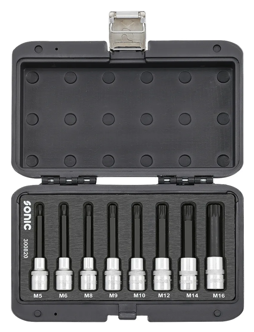 BMCS Biteinsatz-Satz 1/2" Vielzahn 8-tlg. – Detailansicht