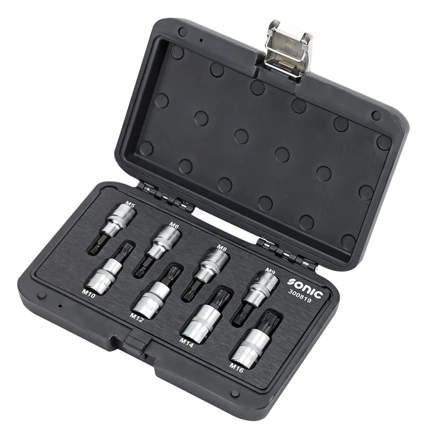 BMCS Biteinsatz-Satz 1/2" Vielzahn 8-tlg. – linke Seite