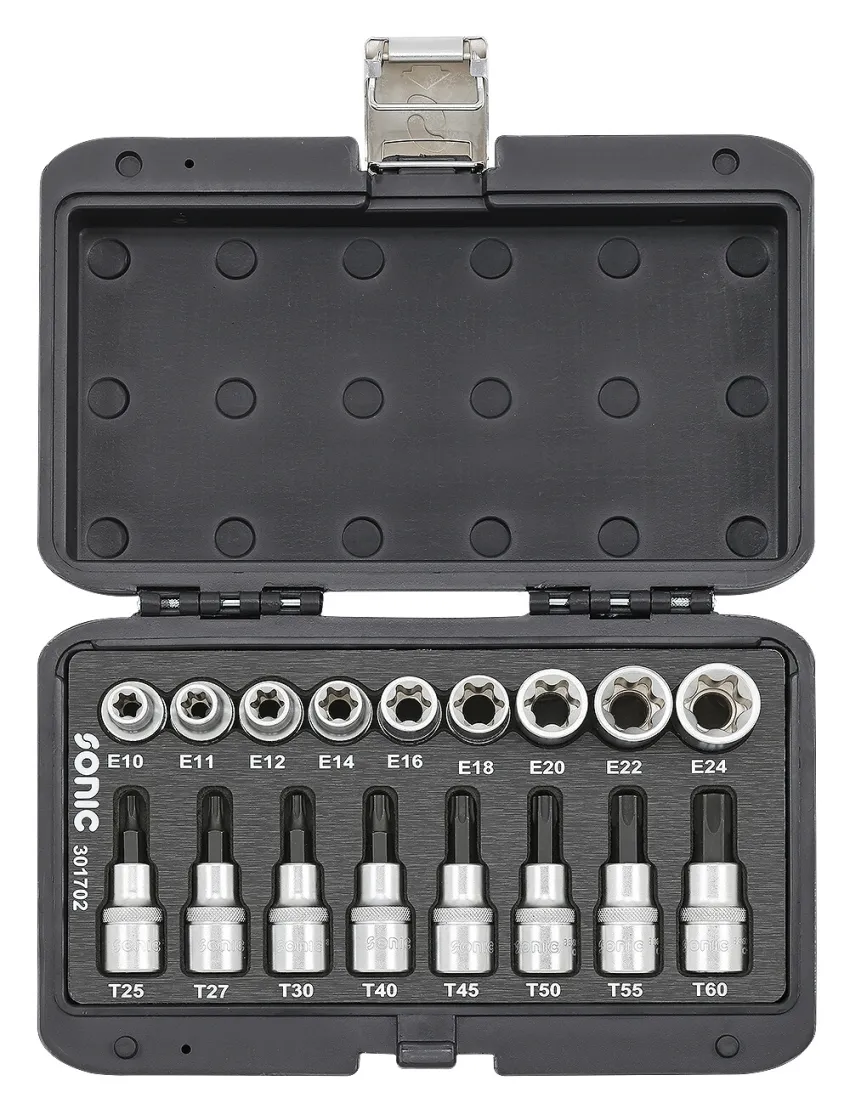 BMCS Biteinsatz-Satz 1/2" TX 17-tlg. – Detailansicht