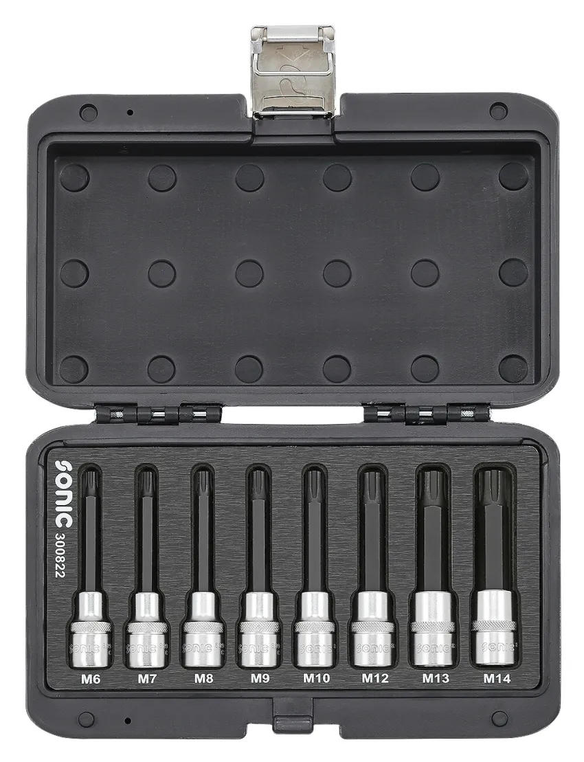 BMCS Biteinsatz-Satz 1/2" Ribe 8-tlg. – Detailansicht