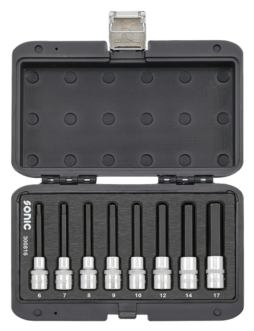 BMCS Biteinsatz-Satz 1/2" Innensechskant 8-tlg. – Detailansicht