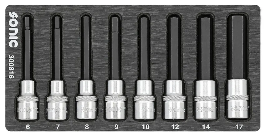 BMCS Biteinsatz-Satz 1/2" Innensechskant 8-tlg. – sfs