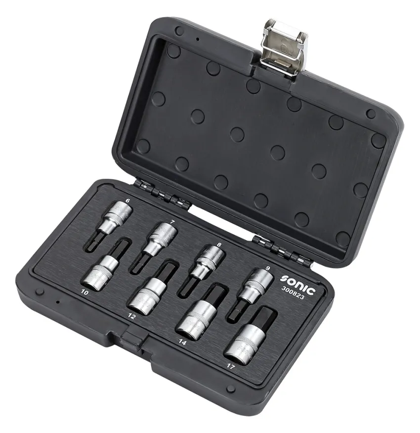 BMCS Biteinsatz-Satz 1/2" Innensechskant 8-tlg. – linke Seite