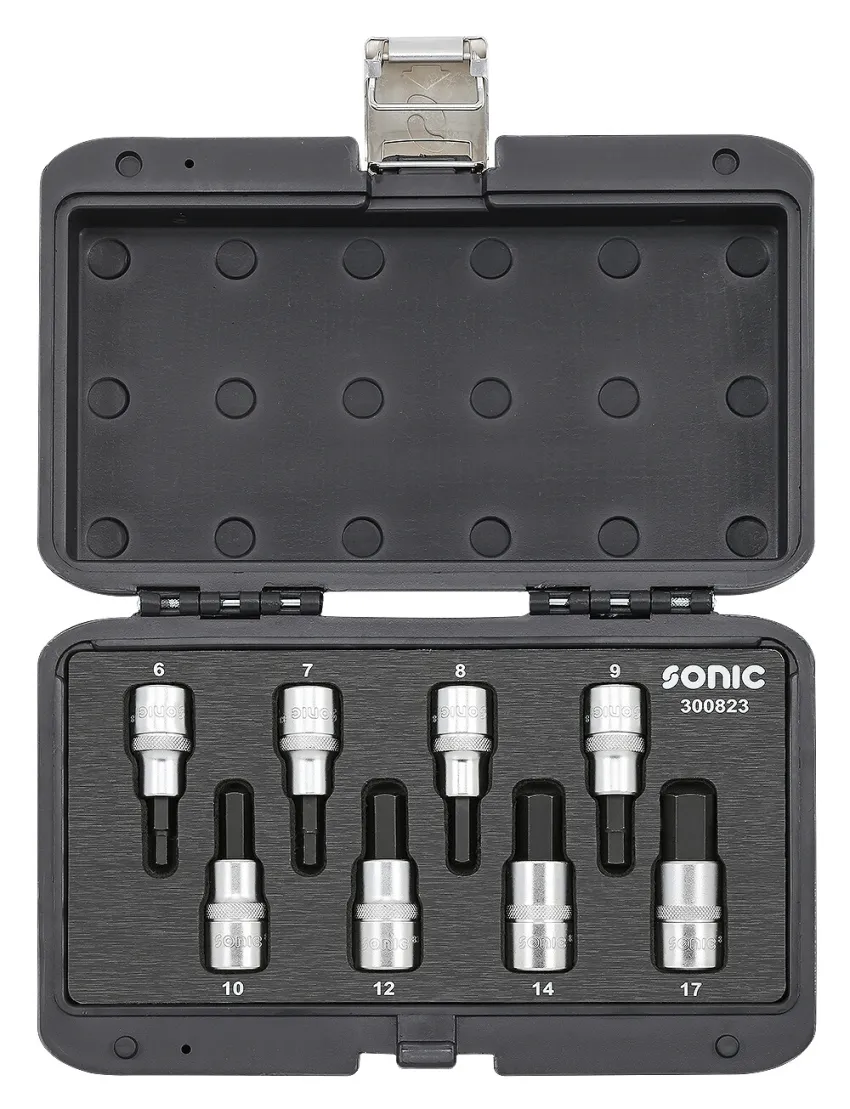 BMCS Biteinsatz-Satz 1/2" Innensechskant 8-tlg. – Detailansicht