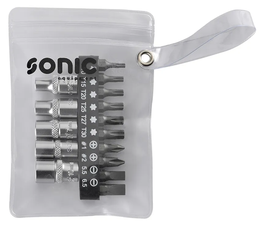 Flexibler Schraubendrehersatz mit Bits 19-tlg. – parts in bag
