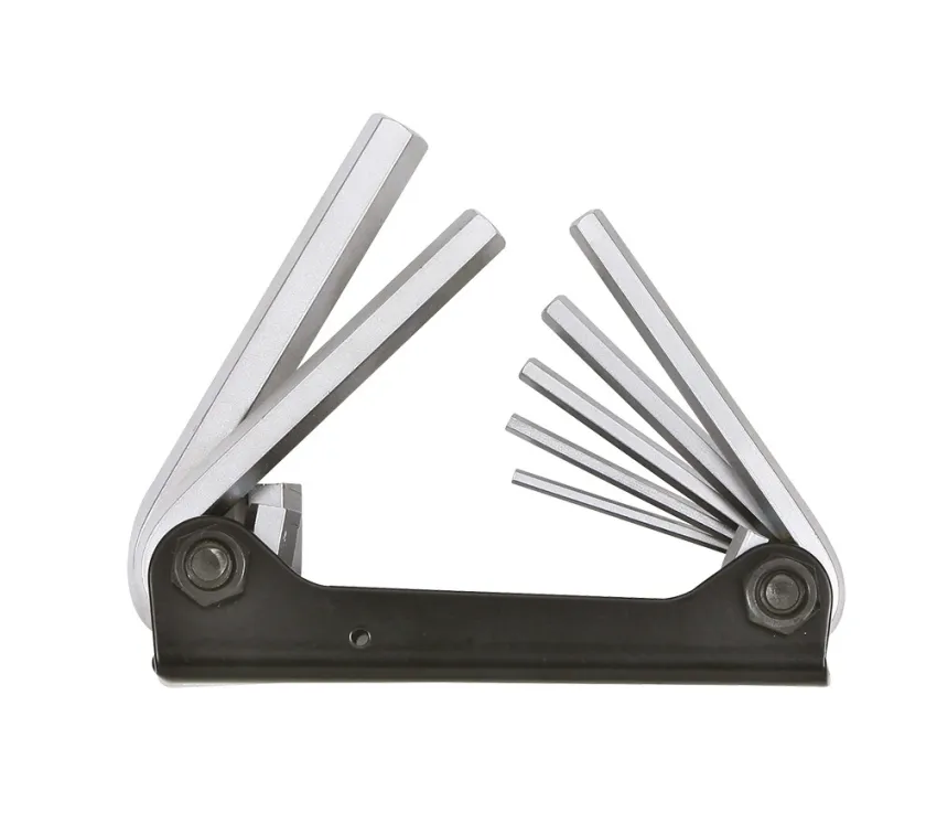Innensechskantschlüsselsatz Klapphalter 7-tlg. – Produktbild