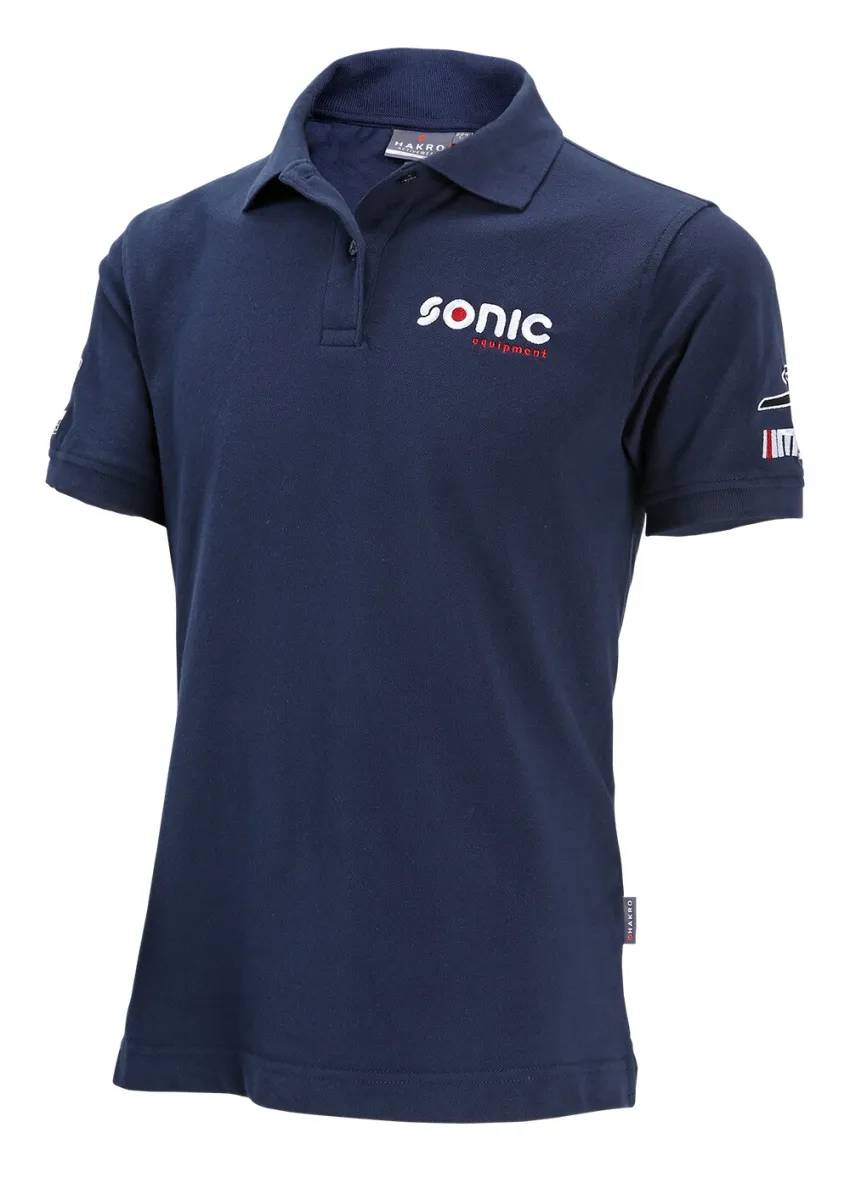 Sonic Poloshirt S – linke Seite