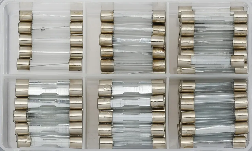 Glassicherungen-Sortiment 95-tlg. – Produktbild