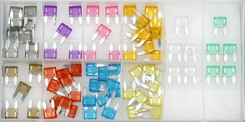 Mini Sicherungen-Sortiment 75-tlg. – Produktbild