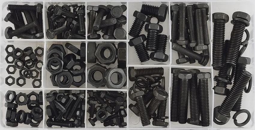 Schrauben- und Blechmuttern-Sortiment 240-tlg. – Produktbild