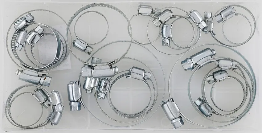 Schlauchklemmen-Sortiment 26-tlg. – Produktbild
