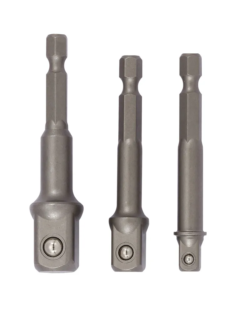 Adaptersatz für Bohrmaschinen 3-tlg. – Produktbild