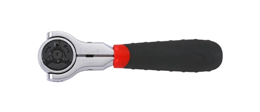 Flexible Ratsche kurz 3/8" 72 Zähne – Produktbild