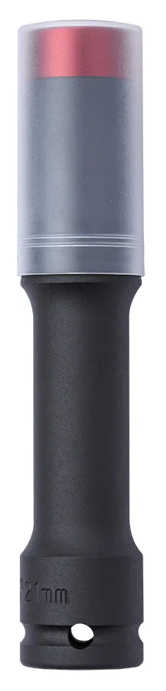 Felgen-Stecknuss 1/2" extra lang 6-kant mit Ring 21mm – Produktbild