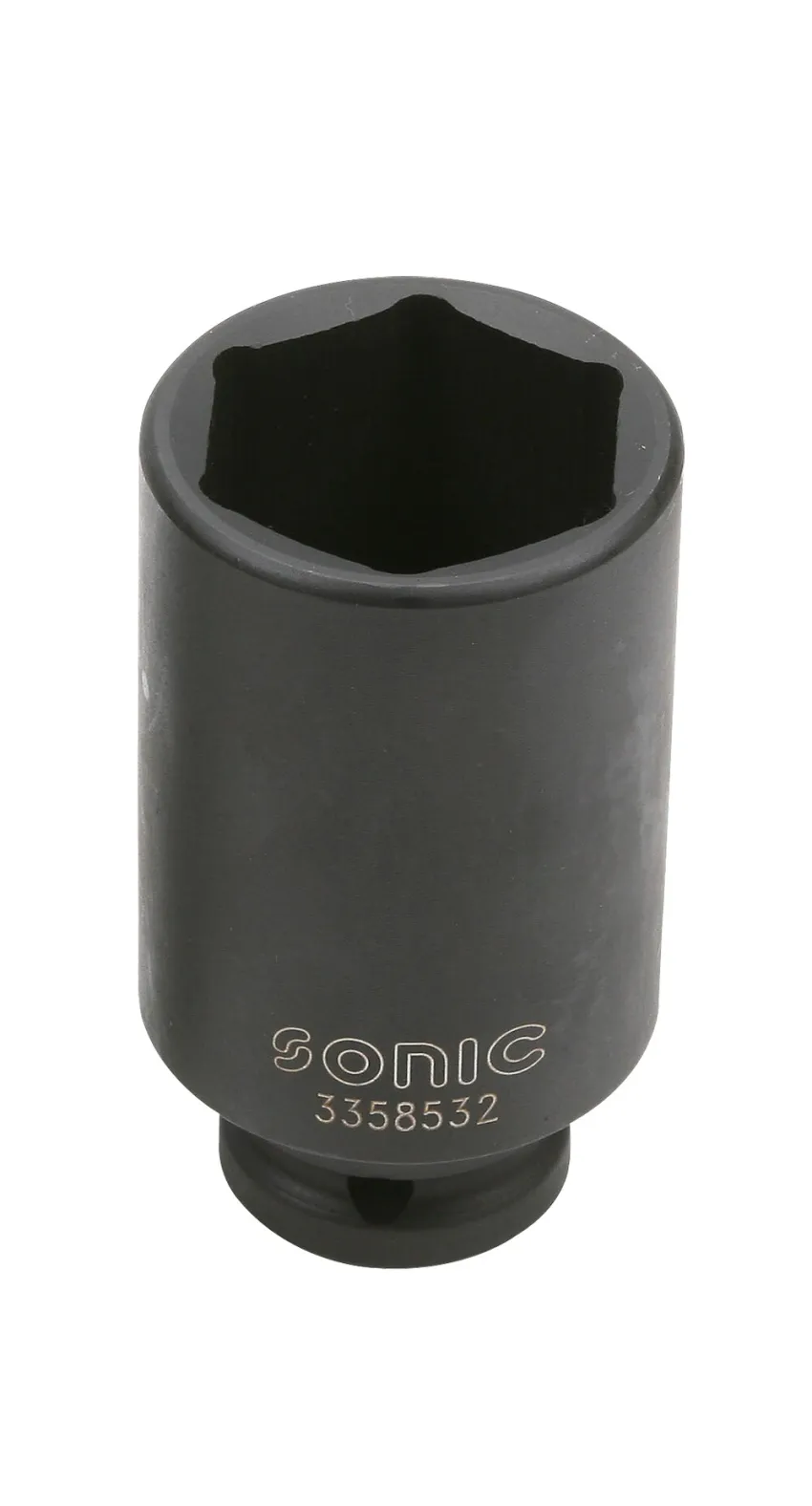 Kraft-Stecknuss 1/2" lang 6-kant 32mm – Produktbild