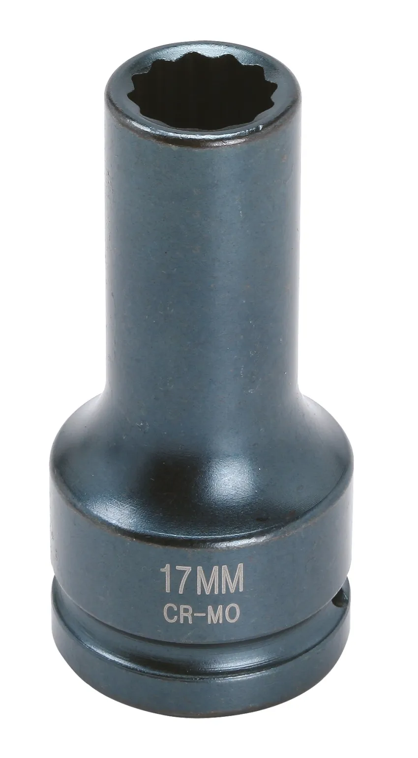 Kraft-Stecknuss 3/4" lang 12-kant 17mm – Produktbild