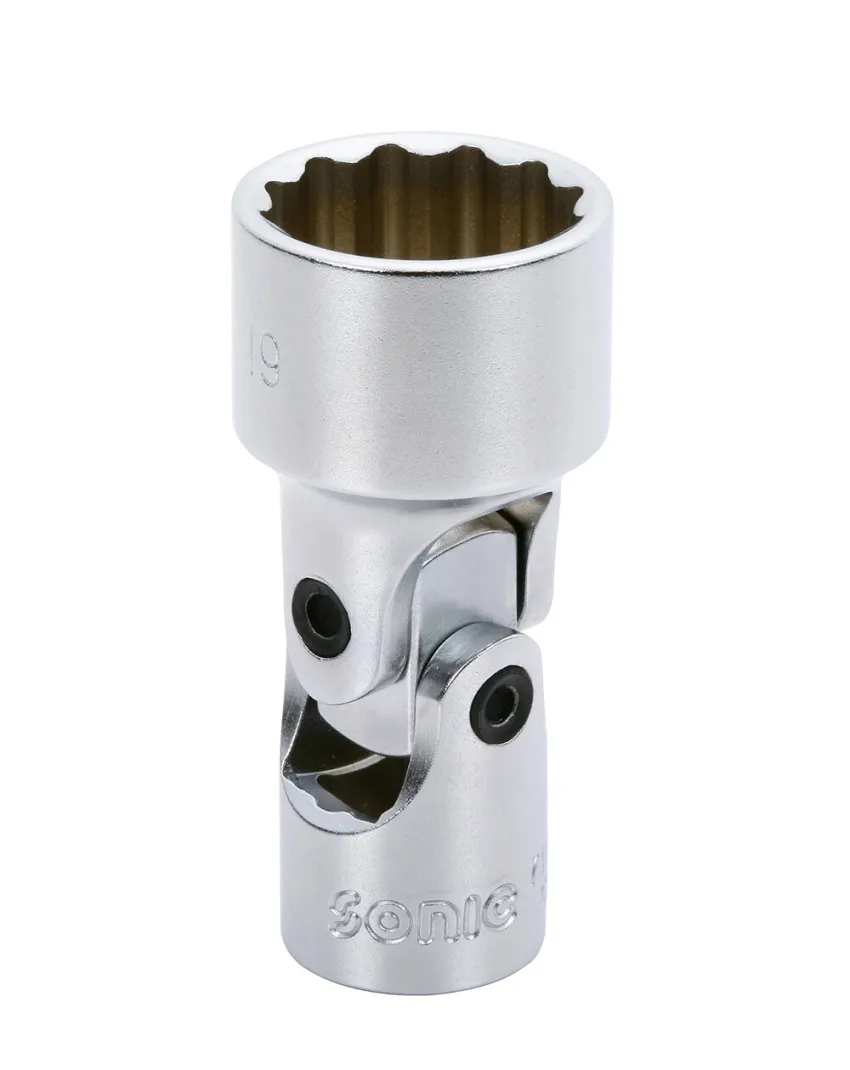 Kardan-Stecknuss 3/8" 12-kant 19mm – Produktbild