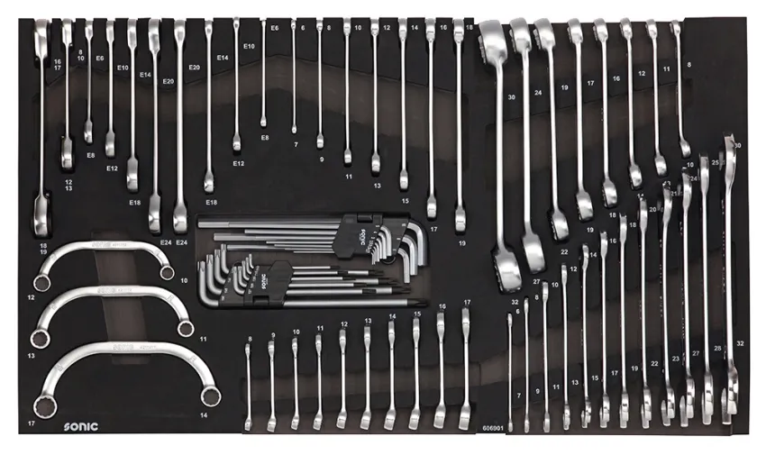 Schraubenschlüsselsatz SFS-L 69-tlg. – Produktbild
