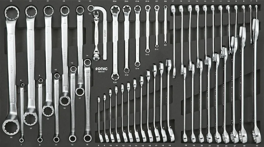 Schraubenschlüsselsatz SFS-L 51-tlg. – Produktbild