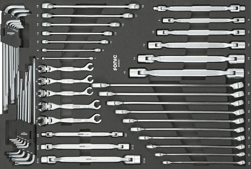Schraubenschlüsselsatz SFS-M 50-tlg. – Produktbild