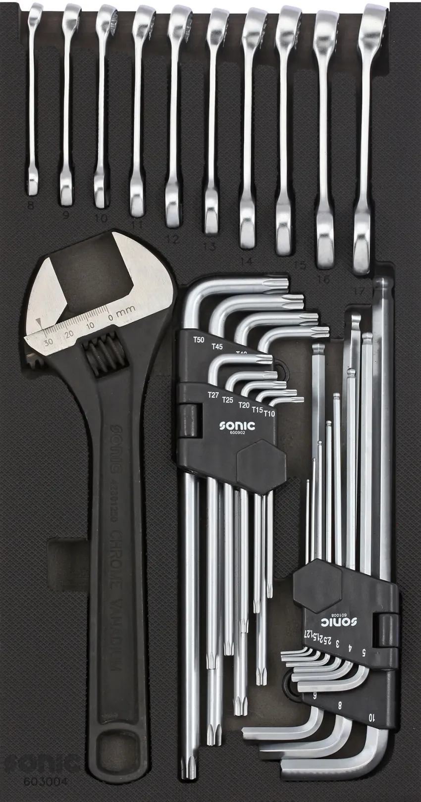 Schraubenschlüsselsatz SFS-S 30-tlg. – Produktbild