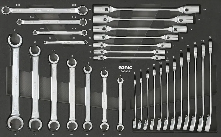 Schraubenschlüsselsatz SFS-M 30-tlg. – v2