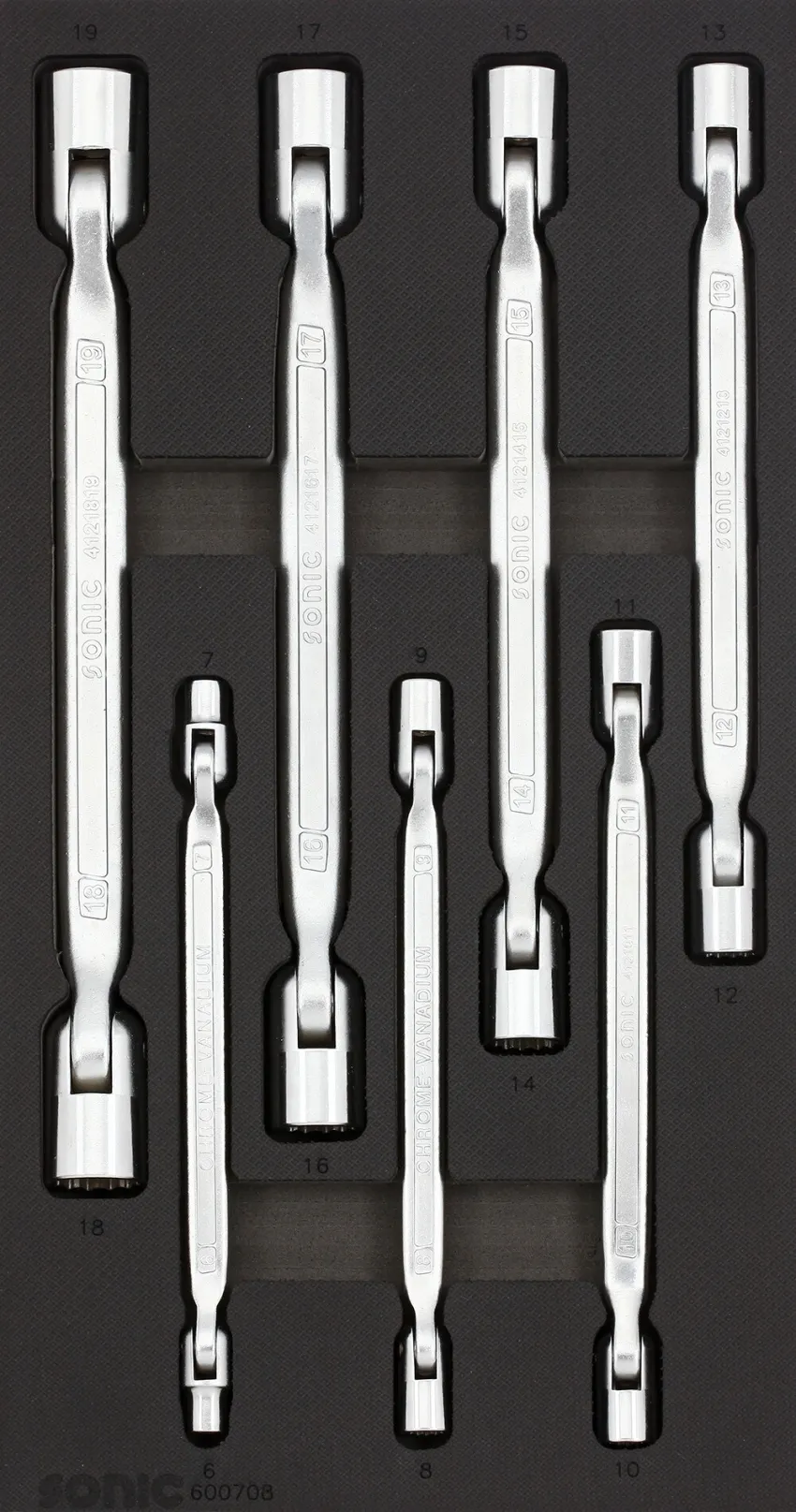 Gelenkschlüsselsatz SFS-S 7-tlg. – Produktbild