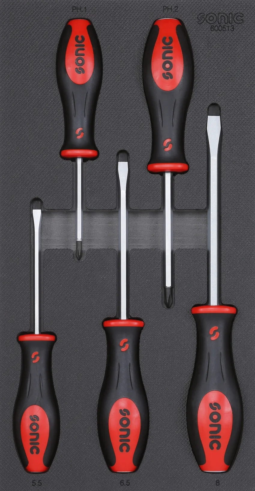 Schlagkappe Schraubendrehersatz SFS-S 5-tlg. – Produktbild