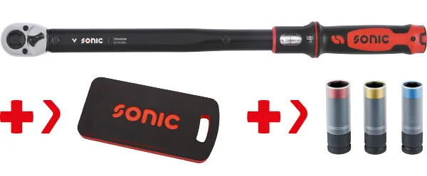 Drehmomentschlüsselsatz zwei Richtungen 1/2" 40-200Nm 5-tlg. – an20240703