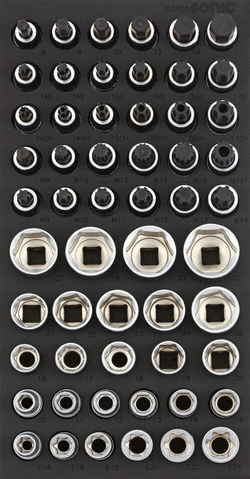Bitsatz 1/2" SFS-S 56-tlg. – Produktbild